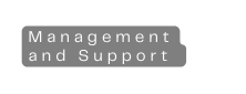 Management and Support